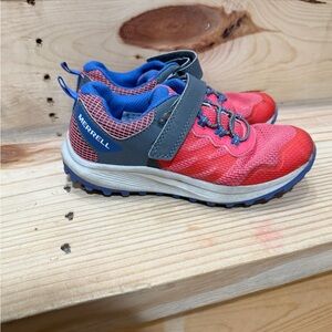 Merrell Nova Shoes Pink & Purple Big Girls Size 2